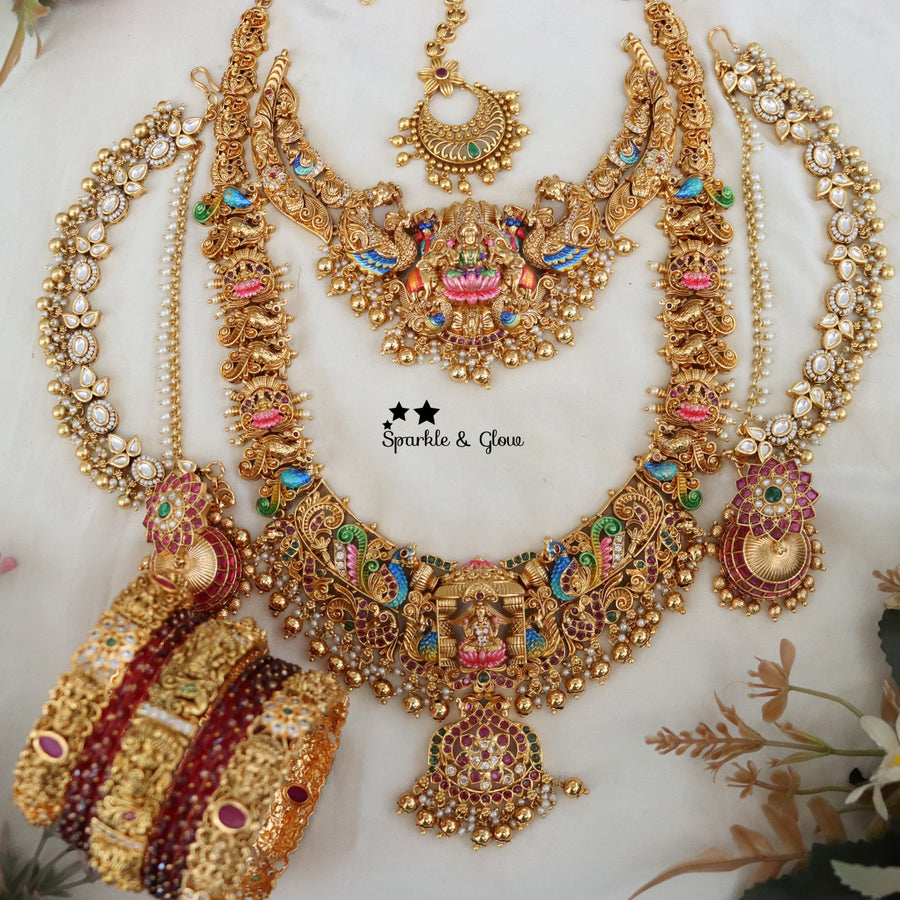 Turning brides into timeless queens 
Wedding Season Sale Get 15% discount on sitewide
Get Free Gift Above 10k
Get Free Shipping above 7.5k &30k(Domestic&
International)
Get 7% discount on First Order
Visit website to place your order, link in the bio
www.sparkleandglow.co.in
1.ID L-27727,S-27725,M-25108,EC-27927
2.ID L-27645,S-27699,M-16120,EC-14729
3.ID SET-27692,M-16120,EC-18795
4.ID SET-27691,EC-27928,B-27928
5.ID L-27678,S-27750,M-12054,EC-27926,B-24551
6.ID L-27683,S-27718,M-16120,EC-19434,B-24426
7.ID