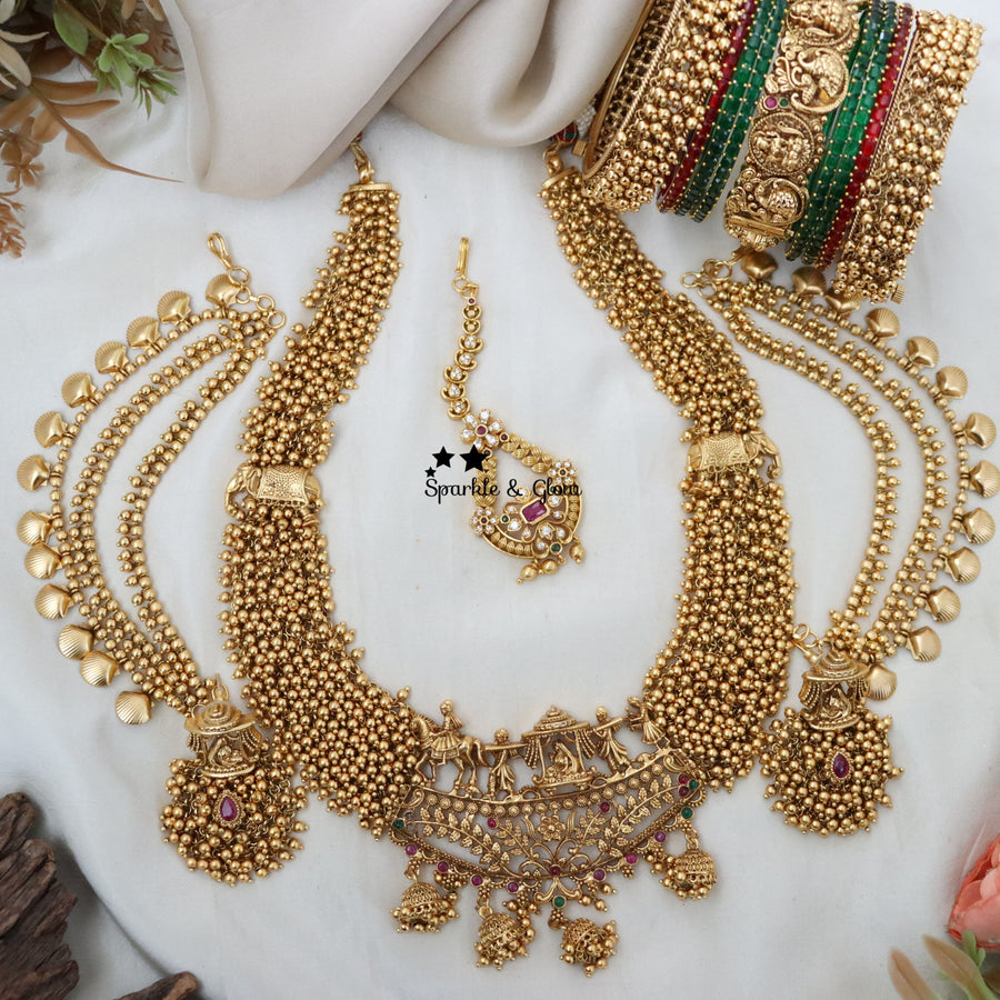 Make a statement that flows with every step ✨👑
Our Long Necklace Sets are designed to add that grand, regal touch to your look—perfect for layering or wearing as a statement piece 💫
Wedding Season Sale Get 15% discount on sitewide
Get Free Gift Above 10k
Get Free Shipping above 7.5k &30k(Domestic&
International)
Get 7% discount on First Order
Visit website to place your order, link in the bio
www.sparkleandglow.co.in
1.ID  L-7149,E-3749,EC-25914,M-25124
2.ID L-20228,E-19470,EC-27929,M-16120
3.ID L-705,E-2