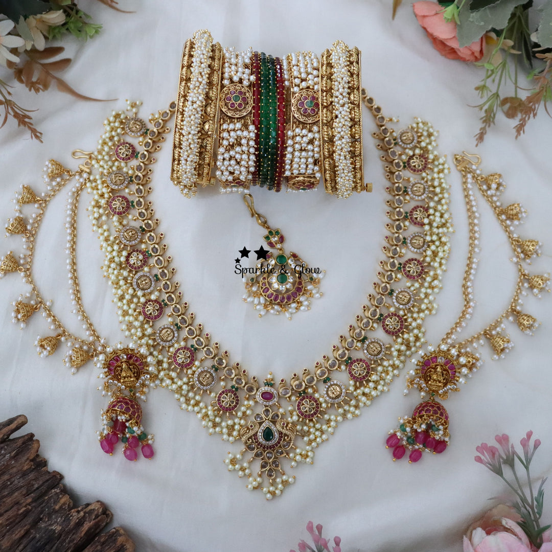 Make a statement that flows with every step ✨👑
Our Long Necklace Sets are designed to add that grand, regal touch to your look—perfect for layering or wearing as a statement piece 💫
Wedding Season Sale Get 15% discount on sitewide
Get Free Gift Above 10k
Get Free Shipping above 7.5k &30k(Domestic&
International)
Get 7% discount on First Order
Visit website to place your order, link in the bio
www.sparkleandglow.co.in
1.ID  L-7149,E-3749,EC-25914,M-25124
2.ID L-20228,E-19470,EC-27929,M-16120
3.ID L-705,E-2