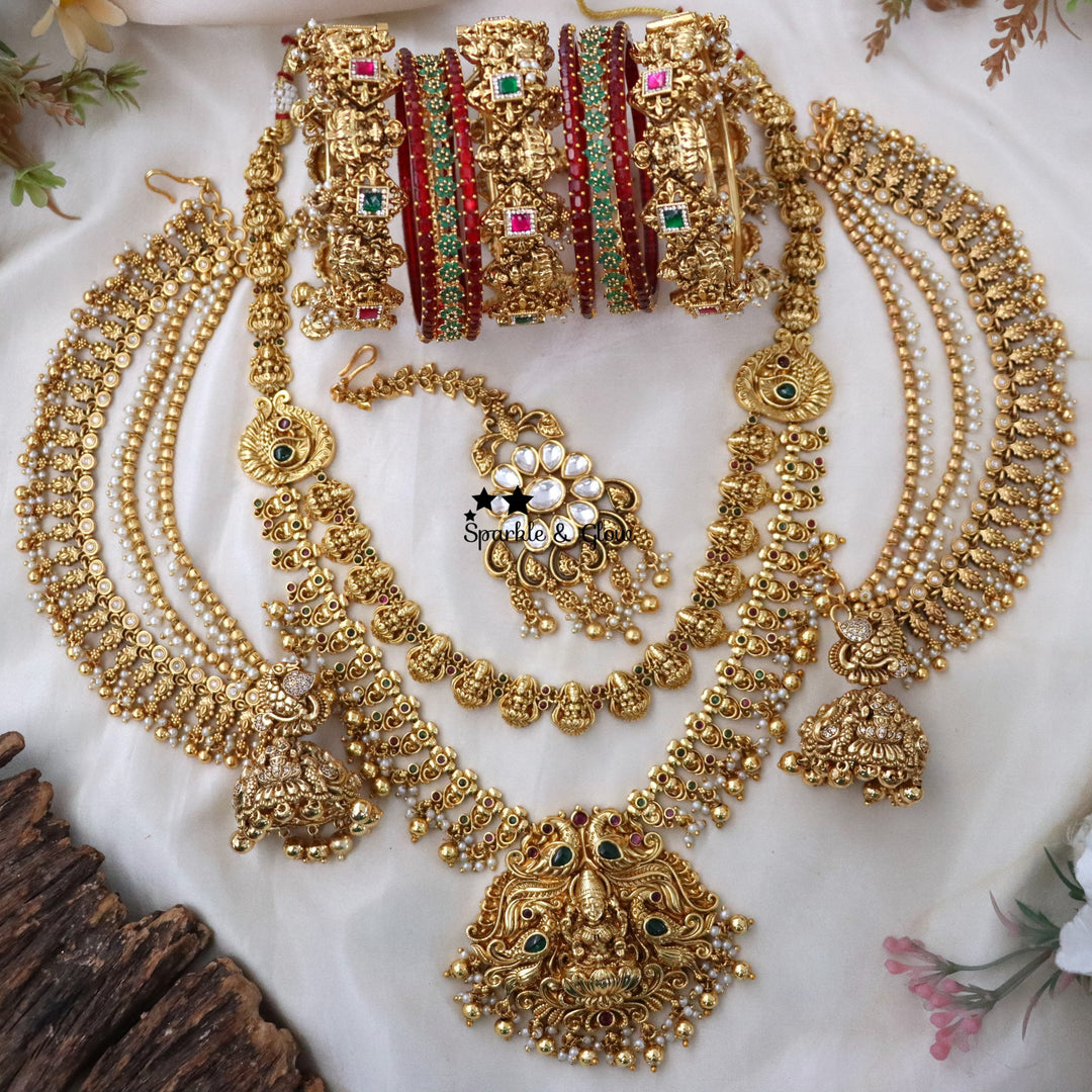 Make a statement that flows with every step ✨👑
Our Long Necklace Sets are designed to add that grand, regal touch to your look—perfect for layering or wearing as a statement piece 💫
Wedding Season Sale Get 15% discount on sitewide
Get Free Gift Above 10k
Get Free Shipping above 7.5k &30k(Domestic&
International)
Get 7% discount on First Order
Visit website to place your order, link in the bio
www.sparkleandglow.co.in
1.ID  L-7149,E-3749,EC-25914,M-25124
2.ID L-20228,E-19470,EC-27929,M-16120
3.ID L-705,E-2