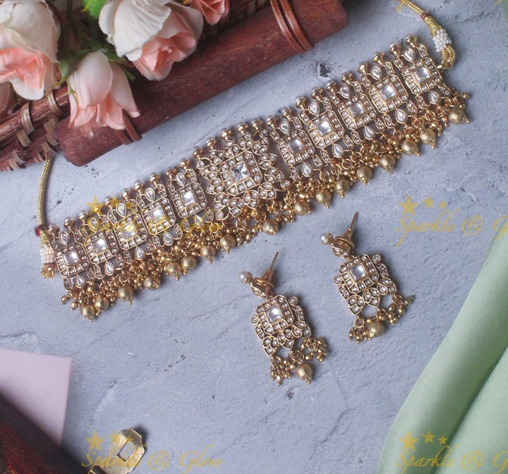 Statement Kundan non idol Choker