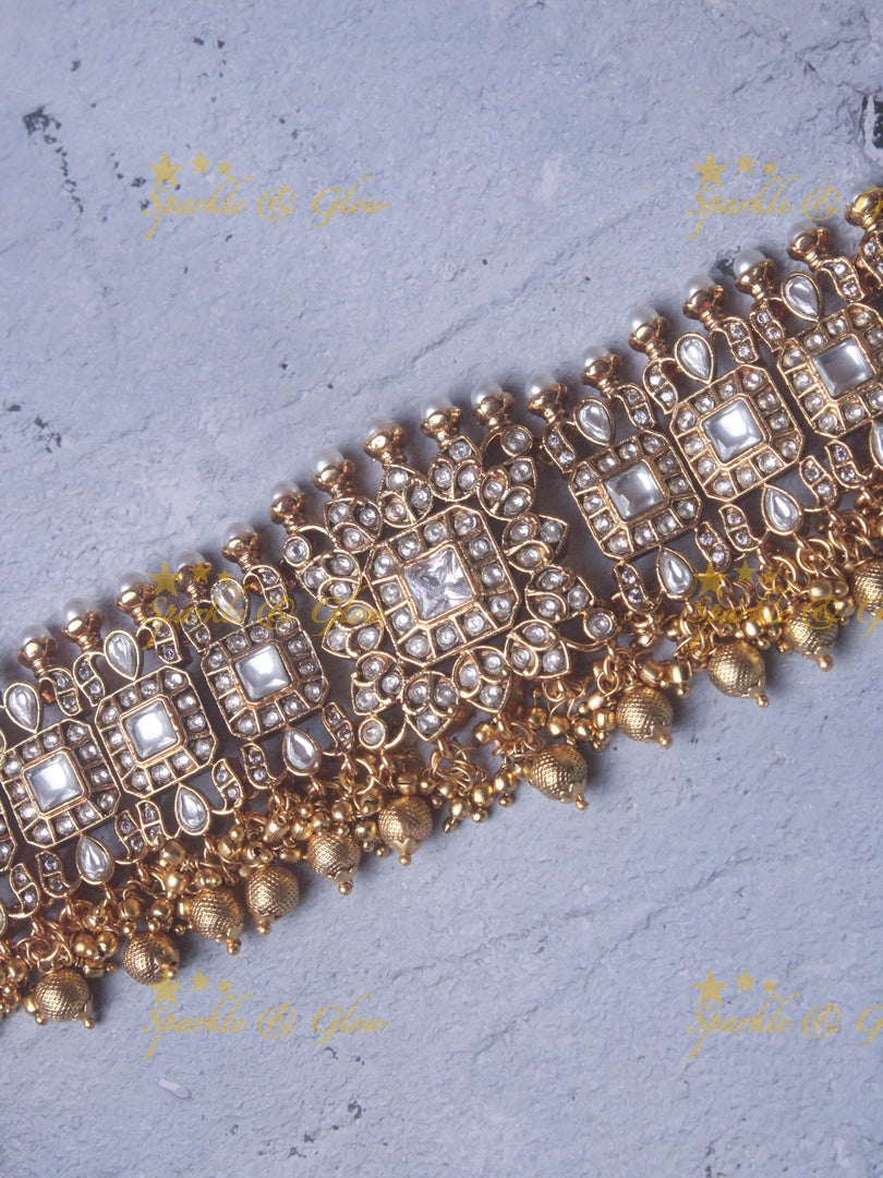Statement Kundan non idol Choker