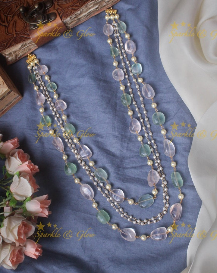 Stunning pastel beads haram