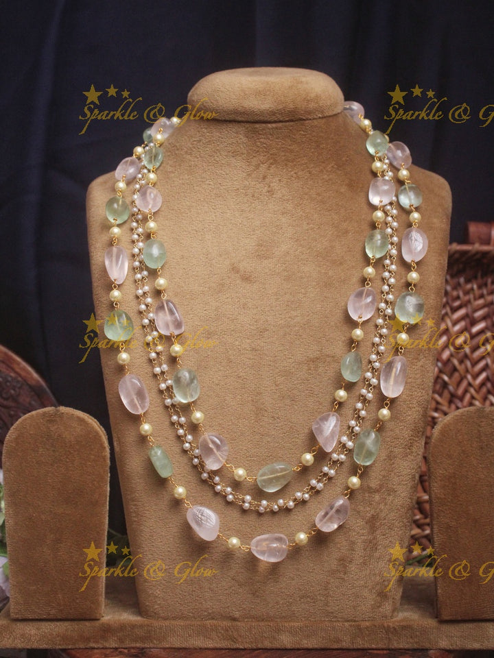 Stunning pastel beads haram