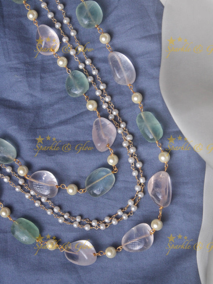 Stunning pastel beads haram
