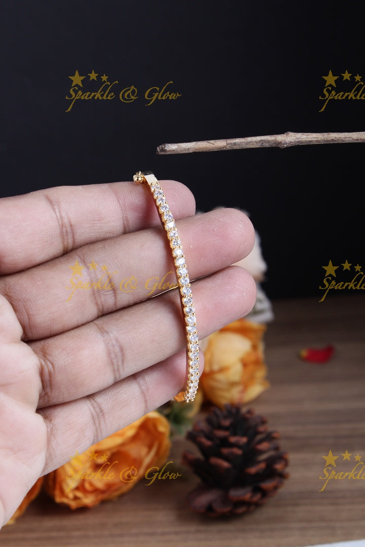 Beautiful white stone bracelet