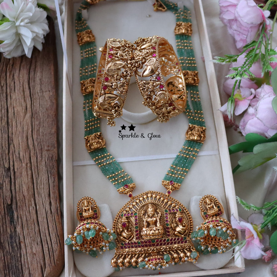 Long bridal necklace sets made to turn every bride into royalty ✨
Wedding Season Sale Get 15% discount on sitewide
Get Free Gift Above 10k
Get Free Shipping above 7.5k &30k(Domestic&
International)
Get 7% discount on First Order
1.ID L-13156,B-23506
2.ID L-13454,B-16824
3.ID L-22660,B-24557
4.ID L-13147,B-24607
5.ID L-19948,B-24598
6.ID L-14397,B-24292
7.ID L-23404,B-24583
8.ID L-15384,B-5666
9.ID L-19945,B-24583
10.ID L-15386,B-24551

Visit website to place your order, link in the bio
www.sparkleandglow.co
