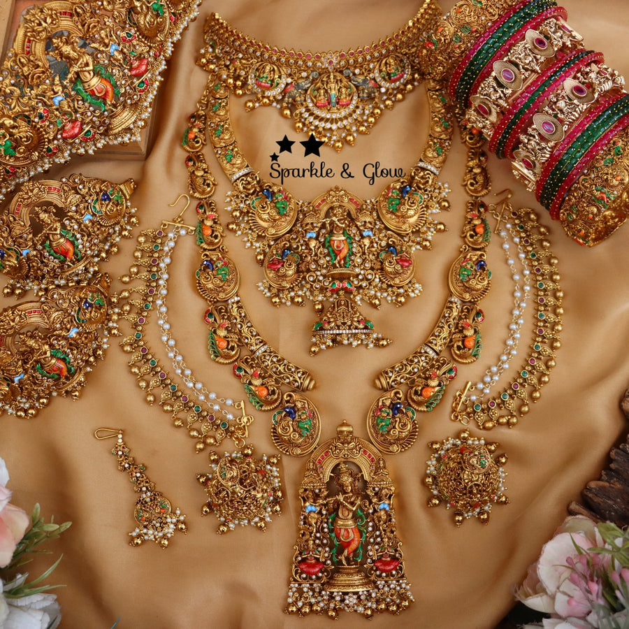 Experience the Beauty of South Indian Tradition with Our Bridal Temple Collection ✨
Wedding Season Sale Get 15% discount on sitewide
Get Free Gift Above 10k
Get Free Shipping above 7.5k &30k(Domestic&
International)
Get 7% discount on First Order

1.ID L-29601,S-29600,C-27073,H-29602,EC-22034,V-29603
2.ID L-29594,S-29593,C-28586,H-29595,EC-28103,V-29596
3.ID L-26715,S-29686,C-27729,EC-22038,H-29030
4.ID L-29586,S-29585,C-28586,H-29587,EC-27930,V-29588
5.ID L-26787,S-28562,C-28562,E-6298,EC-23228,H-27372
6.I