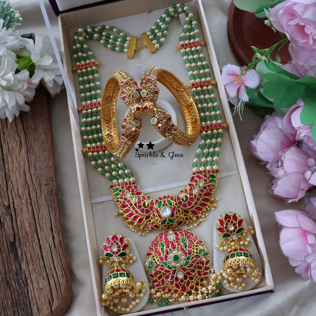 Long bridal necklace sets made to turn every bride into royalty ✨
Wedding Season Sale Get 15% discount on sitewide
Get Free Gift Above 10k
Get Free Shipping above 7.5k &30k(Domestic&
International)
Get 7% discount on First Order
1.ID L-13156,B-23506
2.ID L-13454,B-16824
3.ID L-22660,B-24557
4.ID L-13147,B-24607
5.ID L-19948,B-24598
6.ID L-14397,B-24292
7.ID L-23404,B-24583
8.ID L-15384,B-5666
9.ID L-19945,B-24583
10.ID L-15386,B-24551

Visit website to place your order, link in the bio
www.sparkleandglow.co
