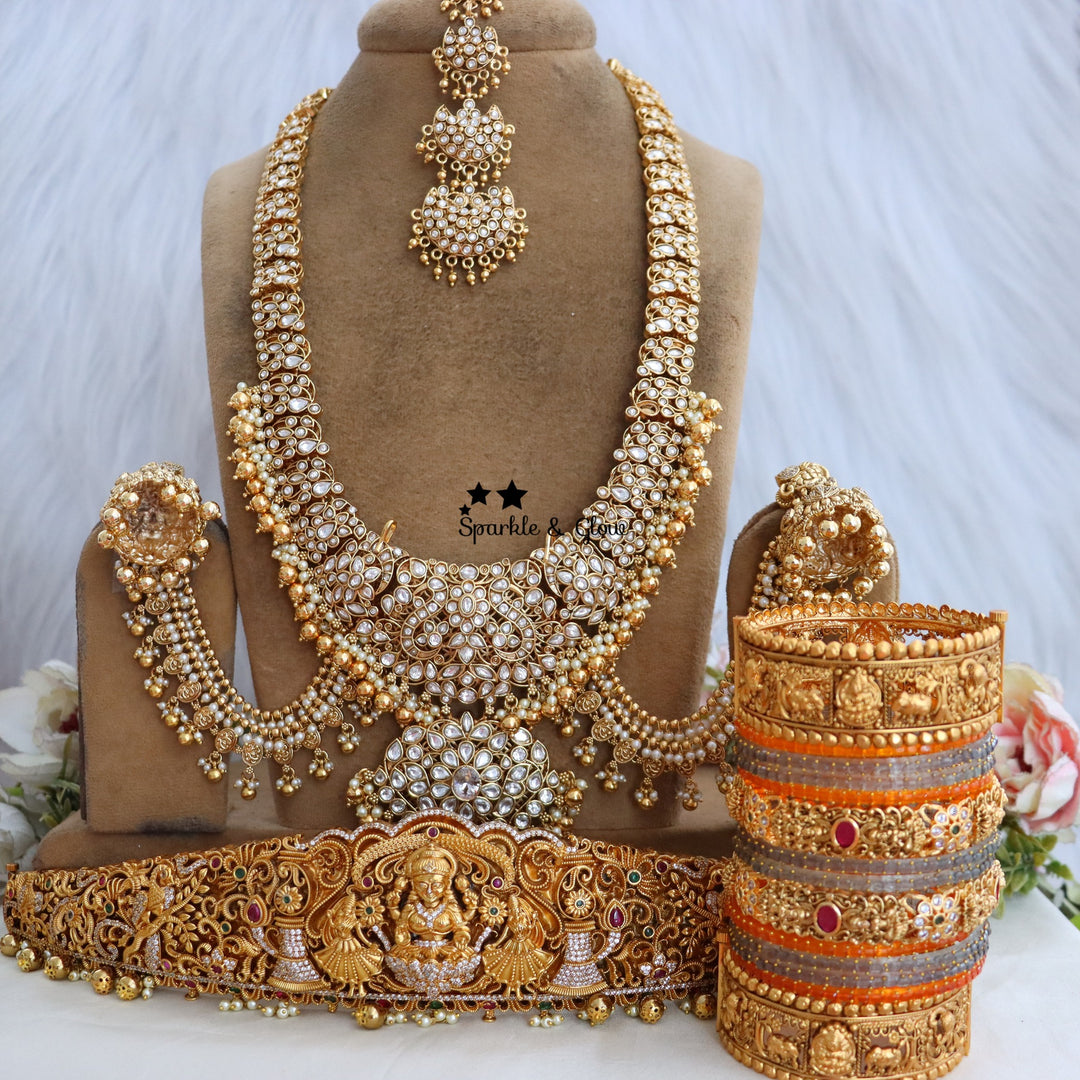 Long necklace sets that turn every entrance into a grand one ✨
Wedding Season Sale Get 15% discount on sitewide
Get Free Gift Above 10k
Get Free Shipping above 7.5k &30k(Domestic&
International)
Get 7% discount on First Order
1.ID  L-6595,E-2769,EC-28974,M-26862,H-6595
2.ID L-15000,E-12105,EC-23478,M-24490,H-3479
3.ID L-14398,E-17099,EC-27951,M-25114,H-18186
4.ID L-17744,E-3749,EC-23479,M-25124,H-3479
5.ID L-6506,E-28446,EC-27931,M-16057,H-6595 
6.ID L-9959,E-29515,EC-27924,M-25108,H-3479
7.ID L-1105,EC-283