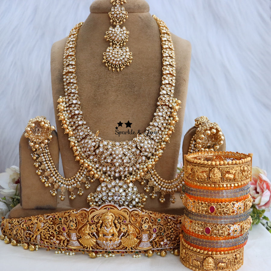 Long necklace sets that turn every entrance into a grand one ✨
Wedding Season Sale Get 15% discount on sitewide
Get Free Gift Above 10k
Get Free Shipping above 7.5k &30k(Domestic&
International)
Get 7% discount on First Order
1.ID  L-6595,E-2769,EC-28974,M-26862,H-6595
2.ID L-15000,E-12105,EC-23478,M-24490,H-3479
3.ID L-14398,E-17099,EC-27951,M-25114,H-18186
4.ID L-17744,E-3749,EC-23479,M-25124,H-3479
5.ID L-6506,E-28446,EC-27931,M-16057,H-6595 
6.ID L-9959,E-29515,EC-27924,M-25108,H-3479
7.ID L-1105,EC-283