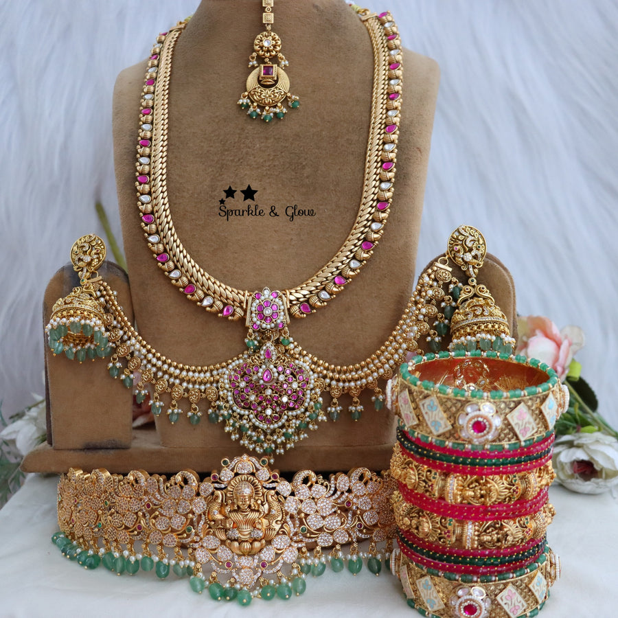 Long necklace sets that turn every entrance into a grand one ✨
Wedding Season Sale Get 15% discount on sitewide
Get Free Gift Above 10k
Get Free Shipping above 7.5k &30k(Domestic&
International)
Get 7% discount on First Order
1.ID  L-6595,E-2769,EC-28974,M-26862,H-6595
2.ID L-15000,E-12105,EC-23478,M-24490,H-3479
3.ID L-14398,E-17099,EC-27951,M-25114,H-18186
4.ID L-17744,E-3749,EC-23479,M-25124,H-3479
5.ID L-6506,E-28446,EC-27931,M-16057,H-6595 
6.ID L-9959,E-29515,EC-27924,M-25108,H-3479
7.ID L-1105,EC-283