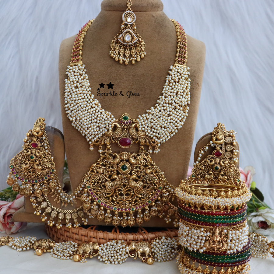 Long necklace sets that turn every entrance into a grand one ✨
Wedding Season Sale Get 15% discount on sitewide
Get Free Gift Above 10k
Get Free Shipping above 7.5k &30k(Domestic&
International)
Get 7% discount on First Order
1.ID  L-6595,E-2769,EC-28974,M-26862,H-6595
2.ID L-15000,E-12105,EC-23478,M-24490,H-3479
3.ID L-14398,E-17099,EC-27951,M-25114,H-18186
4.ID L-17744,E-3749,EC-23479,M-25124,H-3479
5.ID L-6506,E-28446,EC-27931,M-16057,H-6595 
6.ID L-9959,E-29515,EC-27924,M-25108,H-3479
7.ID L-1105,EC-283