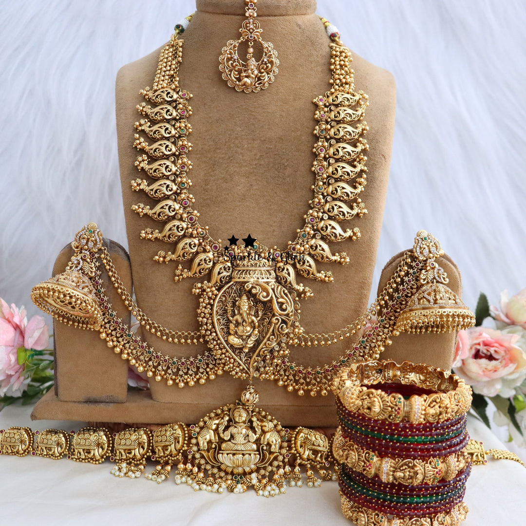 Long necklace sets that turn every entrance into a grand one ✨
Wedding Season Sale Get 15% discount on sitewide
Get Free Gift Above 10k
Get Free Shipping above 7.5k &30k(Domestic&
International)
Get 7% discount on First Order
1.ID  L-6595,E-2769,EC-28974,M-26862,H-6595
2.ID L-15000,E-12105,EC-23478,M-24490,H-3479
3.ID L-14398,E-17099,EC-27951,M-25114,H-18186
4.ID L-17744,E-3749,EC-23479,M-25124,H-3479
5.ID L-6506,E-28446,EC-27931,M-16057,H-6595 
6.ID L-9959,E-29515,EC-27924,M-25108,H-3479
7.ID L-1105,EC-283
