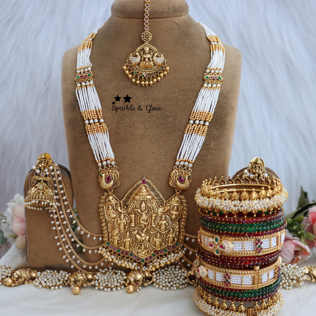 Long necklace sets that turn every entrance into a grand one ✨
Wedding Season Sale Get 15% discount on sitewide
Get Free Gift Above 10k
Get Free Shipping above 7.5k &30k(Domestic&
International)
Get 7% discount on First Order
1.ID  L-6595,E-2769,EC-28974,M-26862,H-6595
2.ID L-15000,E-12105,EC-23478,M-24490,H-3479
3.ID L-14398,E-17099,EC-27951,M-25114,H-18186
4.ID L-17744,E-3749,EC-23479,M-25124,H-3479
5.ID L-6506,E-28446,EC-27931,M-16057,H-6595 
6.ID L-9959,E-29515,EC-27924,M-25108,H-3479
7.ID L-1105,EC-283
