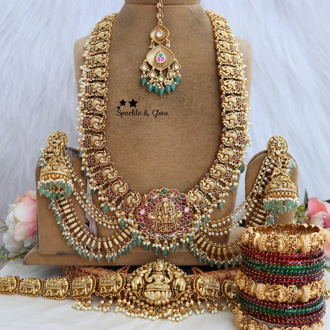 Long necklace sets that turn every entrance into a grand one ✨
Wedding Season Sale Get 15% discount on sitewide
Get Free Gift Above 10k
Get Free Shipping above 7.5k &30k(Domestic&
International)
Get 7% discount on First Order
1.ID  L-6595,E-2769,EC-28974,M-26862,H-6595
2.ID L-15000,E-12105,EC-23478,M-24490,H-3479
3.ID L-14398,E-17099,EC-27951,M-25114,H-18186
4.ID L-17744,E-3749,EC-23479,M-25124,H-3479
5.ID L-6506,E-28446,EC-27931,M-16057,H-6595 
6.ID L-9959,E-29515,EC-27924,M-25108,H-3479
7.ID L-1105,EC-283
