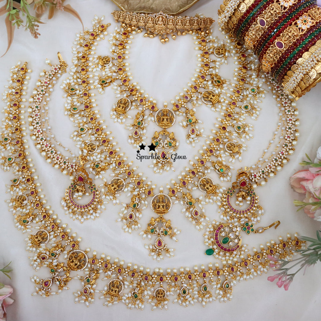 👑✨ A timeless Gutta Pusalu masterpiece for the bride who loves royal tradition! ✨👑
Wedding Season Sale Get 15% discount on sitewide
Get Free Gift Above 4k
1.ID L-21531,S-21532,C-16739,E-6298,EC-12538,M-26864,H-7133
2.ID L-19979,S-20020,C-17709,E-28238,EC-22033,M-26866,H-27542
3.ID L-952,S-741,C-17709,EC-818,M-26864,H-7133
4.ID L-20225,S-24222,C-22698,E-17099,EC-27927,M-25119,H-455
5.ID L-27544,S-27543,C-17253,E-28238,EC-21551,M-26864,H-27544
6.ID L-14247,S-741,C-17709,E-29107,EC-16523,M-26862,H-14247
7.ID