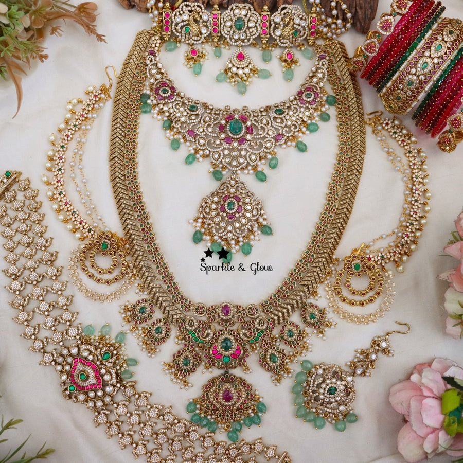 Bridal sets crafted to make every moment picture-perfect 📸
Wedding Season Sale Get 15% discount on sitewide
Get Free Gift Above 10k
Get Free Shipping above 7.5k &30k(Domestic&
International)
Get 7% discount on First Order
1.ID 29702
2.ID L-25603,S-25602,C-26101,EC-27928,M-25119,H-15250,B-24580,24587
3.ID L-15398,S-28562,C-28587,EC-22034,M-25119,H-18186,B-24601,18963
4.ID L-9206,S-8724,C-26102,EC-28332,M-25121,H-15250,B-24580,24587
5.ID L-27357,S-27358,C-28587,EC-27928,M-25119,H-24620,B-29589_2_6,24601
6.ID