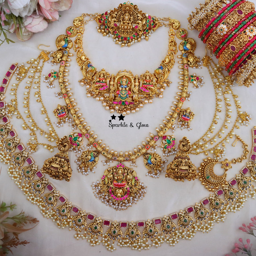 👑✨ A timeless Gutta Pusalu masterpiece for the bride who loves royal tradition! ✨👑
Wedding Season Sale Get 15% discount on sitewide
Get Free Gift Above 4k
1.ID L-21531,S-21532,C-16739,E-6298,EC-12538,M-26864,H-7133
2.ID L-19979,S-20020,C-17709,E-28238,EC-22033,M-26866,H-27542
3.ID L-952,S-741,C-17709,EC-818,M-26864,H-7133
4.ID L-20225,S-24222,C-22698,E-17099,EC-27927,M-25119,H-455
5.ID L-27544,S-27543,C-17253,E-28238,EC-21551,M-26864,H-27544
6.ID L-14247,S-741,C-17709,E-29107,EC-16523,M-26862,H-14247
7.ID