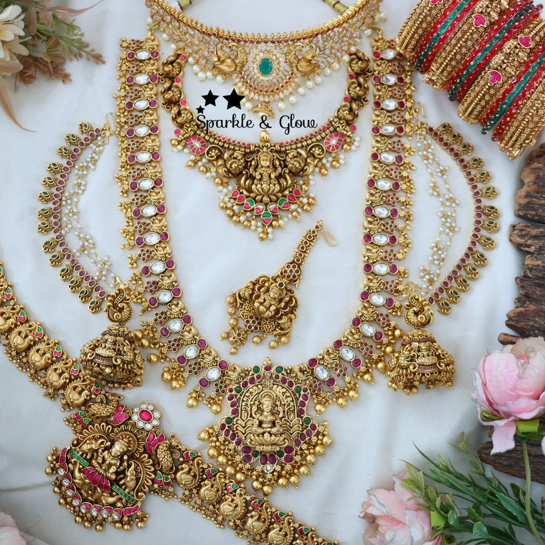 ✨ Grand Temple Bridal Set | Traditional Elegance for the Modern Bride 👑💛
Wedding Season Sale Get 15% discount on sitewide
Get Free Gift Above 10k
Get Free Shipping above 7.5k &30k(Domestic&
International)
Get 7% discount on First Order

1.ID L-952,S-741,C-3059,H-28869,E-19470,EC-818,MT-26866
2.ID L-6736,S-1409,C-23414,H-18112,E-6331,EC-12949,MT-24490
3.ID L-14727,S-8724,C-17253,H-6595,EC-12949,MT-25107
4.ID L-12321,S-8390,C-17253,H-18111,EC-12538,MT-15996
5.ID L-17740,S-25602,C-26102,H-18112,E-17099,EC-27