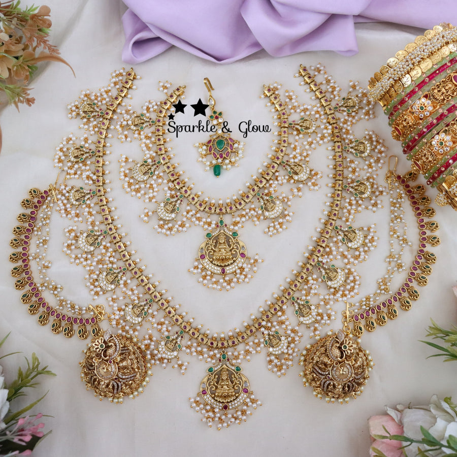 ✨ Guttapusalu Kemp Semi Bridal Set – Graceful Tradition with a Royal Touch ✨
Wedding Season Sale Get 15% discount on sitewide
Get Free Gift Above 10k
Get Free Shipping above 7.5k &30k(Domestic&
International)
Get 7% discount on First Order

1.ID L-26399,S-26525,E-6331,EC-21551
2.ID L-7133,S-6895,E-17101,EC-27981
3.ID L-27554,S-27553,E-23443,EC-19434
4.ID L-27539,S-27540,E-18719,EC-27882
5.ID L-21531,S-21532,E-6298,EC-12538
6.ID L-19979,S-20020,E-28238,EC-22033
7.ID L-19954,S-24222,E-17099,EC-27927
8.ID L-27