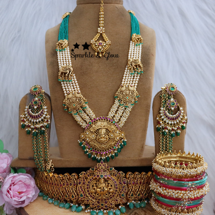 Handcrafted Temple Beaded Semi Bridal Set ✨👑💖
Embrace timeless elegance with this Royal Temple Beaded Semi Bridal Set!!
Wedding Season Sale Get 15% discount on sitewide
Get Free Gift Above 10k
Get Free Shipping above 7.5k &30k(Domestic&
International)
Get 7% discount on First Order

1.ID L-17282,H-18186,E-14539,EC-28332,MT-25108,B-2975,1660,18504_2_4
2.ID L-13454,H-3479,E-14538,EC-23479,MT-29352,B-2945,24595,15215_2_4
3.ID L-22660,H-18186,E-2769,EC-18099,MT-24489,B-17414,1660,18504_2_4
4.ID L-19945,H-2960