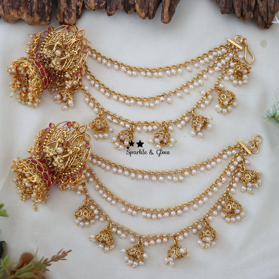 The perfect jhumka & earchain duo for royal elegance ✨
Wedding Season Sale Get 15% discount on sitewide
Get Free Gift Above 4k
Get Free Shipping above 7.5k &30k(Domestic&
International)
Get 7% discount on First Order

1.ID 30421
2.ID E-12803,EC-23479
3.ID E-29349,EC-21551
4.ID E-18719,EC-27882
5.ID E-29555,EC-9536
6.ID E-23443,EC-27927
7.ID E -11245,EC-27938
8.ID E-28435,EC-12949
9.ID E-15454,EC-30212
10.ID E-6331,EC-27981

Visit website to place your order, link in the bio
www.sparkleandglow.co.in

Note: W