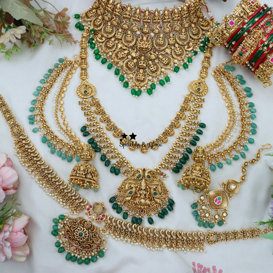 Every bride deserves a moment this grand — and this bridal set is that moment! 👑💖
Wedding Season Sale Get 15% discount on sitewide
Get Free Gift Above 10k
Get Free Shipping above 7.5k &30k(Domestic&
International)
Get 7% discount on First Order

1.ID  L-6641,S-8766 ,C-19350,E-15454,EC-30212,M-9008,H-18112
2.ID L-25094,S-24210,C-25266,E-17099,EC-27928,M-25119,H-15449
3.ID L-6795,S-20453,C-6755,EC-27981,M-6871,H-13308
4.ID L-7150,C-3669,E-14539,EC-28332,M-25119,H-18117
5.ID L-28851, S-28077, C-27723,E-14539