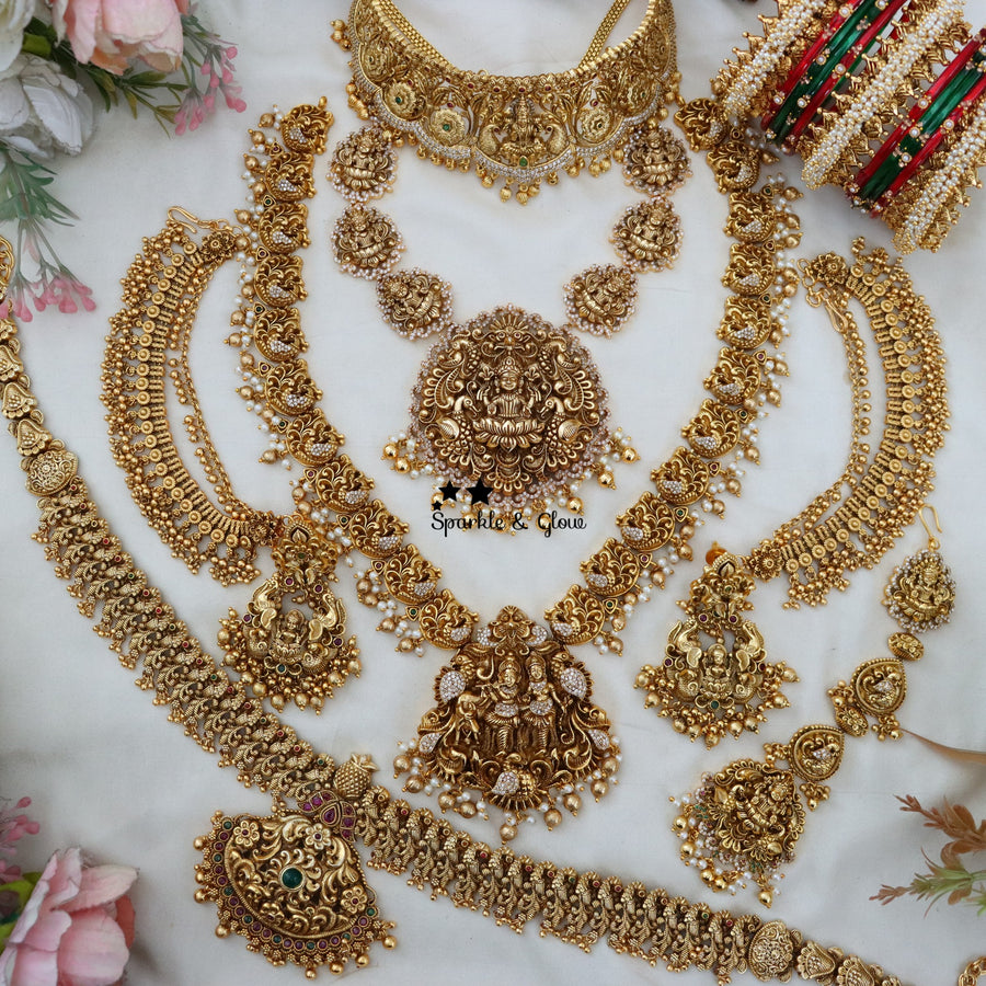 Every bride deserves a moment this grand — and this bridal set is that moment! 👑💖
Wedding Season Sale Get 15% discount on sitewide
Get Free Gift Above 10k
Get Free Shipping above 7.5k &30k(Domestic&
International)
Get 7% discount on First Order

1.ID  L-6641,S-8766 ,C-19350,E-15454,EC-30212,M-9008,H-18112
2.ID L-25094,S-24210,C-25266,E-17099,EC-27928,M-25119,H-15449
3.ID L-6795,S-20453,C-6755,EC-27981,M-6871,H-13308
4.ID L-7150,C-3669,E-14539,EC-28332,M-25119,H-18117
5.ID L-28851, S-28077, C-27723,E-14539