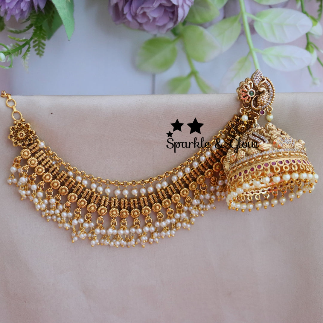Comfortable and Secure Fit!! Make a statement with this stunning Earrings with Ear Chain Combo, crafted to add a touch of royal elegance to your traditional ensemble❤
Wedding Season Sale Get 15% discount on sitewide
Get Free Gift Above 4k
Get Free Shipping above 7.5k &30k(Domestic&
International)
Get 7% discount on First Order

1.ID E-2769,EC-25502
2.ID E-29555,EC-12949
3.ID E-28435,EC-27882
4.ID E-6331,EC-1098
5.ID E-6298,EC-24320
6.ID E-14538,EC-27981
7.ID E-18719,EC-27938
8.ID E-12536,EC-23228
9.ID E-256