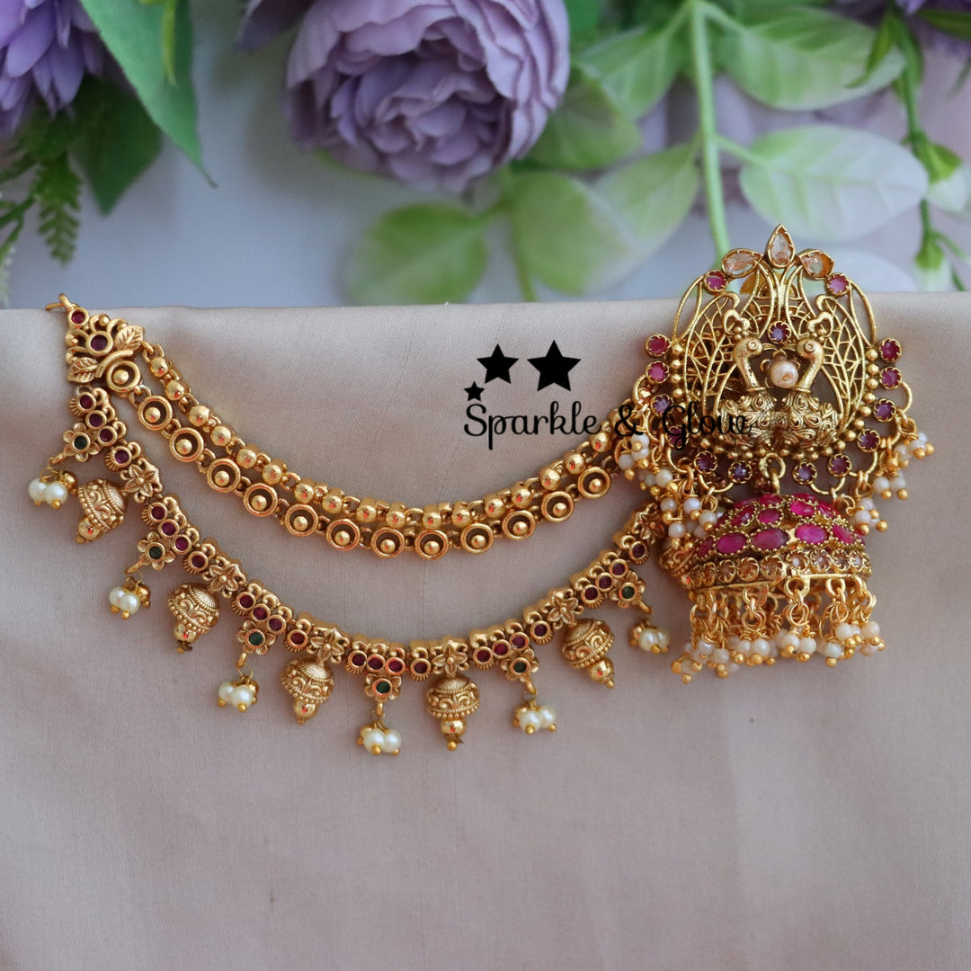 Comfortable and Secure Fit!! Make a statement with this stunning Earrings with Ear Chain Combo, crafted to add a touch of royal elegance to your traditional ensemble❤
Wedding Season Sale Get 15% discount on sitewide
Get Free Gift Above 4k
Get Free Shipping above 7.5k &30k(Domestic&
International)
Get 7% discount on First Order

1.ID E-2769,EC-25502
2.ID E-29555,EC-12949
3.ID E-28435,EC-27882
4.ID E-6331,EC-1098
5.ID E-6298,EC-24320
6.ID E-14538,EC-27981
7.ID E-18719,EC-27938
8.ID E-12536,EC-23228
9.ID E-256