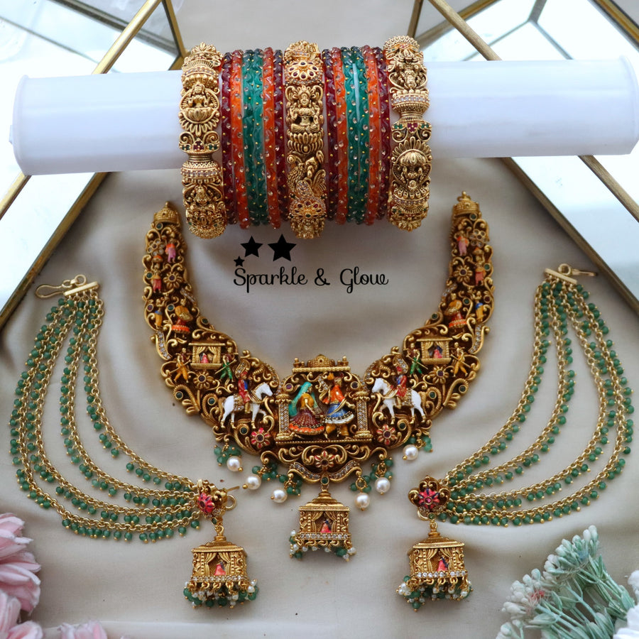 ✨Grand Temple Semi Bridal Set – Timeless Heritage Crafted for Every Celebration✨
Wedding Season Sale Get 15% discount on sitewide
Get Free Gift Above 10k
Get Free Shipping above 7.5k &30k(Domestic&
International)
Get 7% discount on first order

1.ID S-20453,EC-27931,B-2945,24605,18640_2_4
2.ID S-29585,EC-27930,B-17451,29589_2_6,18504_2_6
3.ID S-11631,EC-28329,B-2945,2975,18504_2_6
4.ID S-26525,EC-22034,B-24353,23506,18478_2_4
5.ID S-29068,EC-27930,B-2945,17414,18504_2_6
6.ID S-28955,EC-28326,B-2945,2975,185