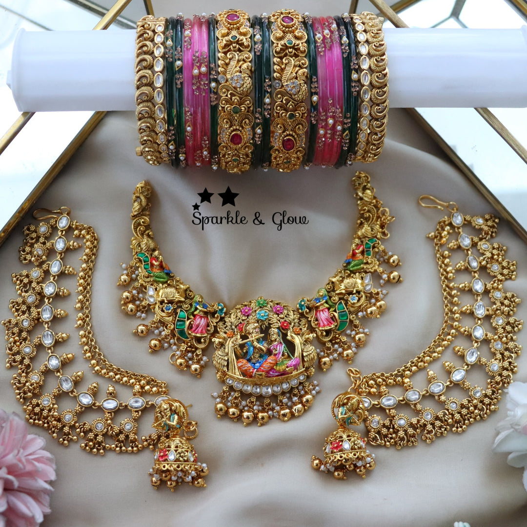 ✨Grand Temple Semi Bridal Set – Timeless Heritage Crafted for Every Celebration✨
Wedding Season Sale Get 15% discount on sitewide
Get Free Gift Above 10k
Get Free Shipping above 7.5k &30k(Domestic&
International)
Get 7% discount on first order

1.ID S-20453,EC-27931,B-2945,24605,18640_2_4
2.ID S-29585,EC-27930,B-17451,29589_2_6,18504_2_6
3.ID S-11631,EC-28329,B-2945,2975,18504_2_6
4.ID S-26525,EC-22034,B-24353,23506,18478_2_4
5.ID S-29068,EC-27930,B-2945,17414,18504_2_6
6.ID S-28955,EC-28326,B-2945,2975,185