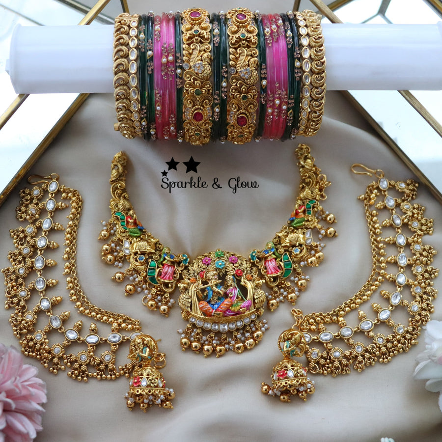 ✨Grand Temple Semi Bridal Set – Timeless Heritage Crafted for Every Celebration✨
Wedding Season Sale Get 15% discount on sitewide
Get Free Gift Above 10k
Get Free Shipping above 7.5k &30k(Domestic&
International)
Get 7% discount on first order

1.ID S-20453,EC-27931,B-2945,24605,18640_2_4
2.ID S-29585,EC-27930,B-17451,29589_2_6,18504_2_6
3.ID S-11631,EC-28329,B-2945,2975,18504_2_6
4.ID S-26525,EC-22034,B-24353,23506,18478_2_4
5.ID S-29068,EC-27930,B-2945,17414,18504_2_6
6.ID S-28955,EC-28326,B-2945,2975,185