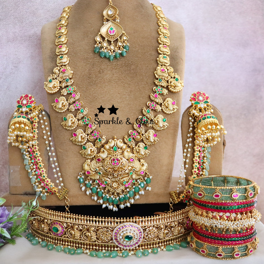 Your wedding look starts with the perfect bridal set. 💎
Wedding Season Sale Get 15% discount on sitewide
Get Free Gift Above 10k
Get Free Shipping above 7.5k &30k(Domestic&International)
Get 7% discount on First Order

1. ID L-11629,EC-28329,M-29352,H-5963
2. ID L-6736,E-3749,EC-28328,M-24490,H-8798
3.ID L-22696,EC-18099,M-25119,H-26115
4.ID L-6998,EC-25897,M-25897,H-31029
5.ID L-4. L-19970,EC-30212,M-15996, H-8798

Visit website to place your order, link in the bio
www.sparkleandglow.co.in

Note: We don't