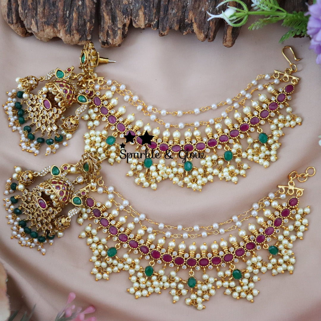 Earrings are pretty… but the ear chain is the real showstopper. 😍
Wedding Season Sale Get 15% discount on sitewide
Get Free Gift Above 10k
Get Free Shipping above 7.5k &30k(Domestic&
International)
Get 7% discount on First Order

1.ID E-6331,EC-23464
2.ID E-2769,EC-18099
3.ID E-23443, EC-818
4.ID E-6298, EC-30697
5.ID E-30625, EC-12538
6.ID E-25695,EC-28329
7.ID E-12803, EC-30212
8.ID E-12105,EC-28330
9. ID E-29349, EC-18776
10.ID E-9111,EC-27925

Visit website to place your order, link in the bio
www.spar