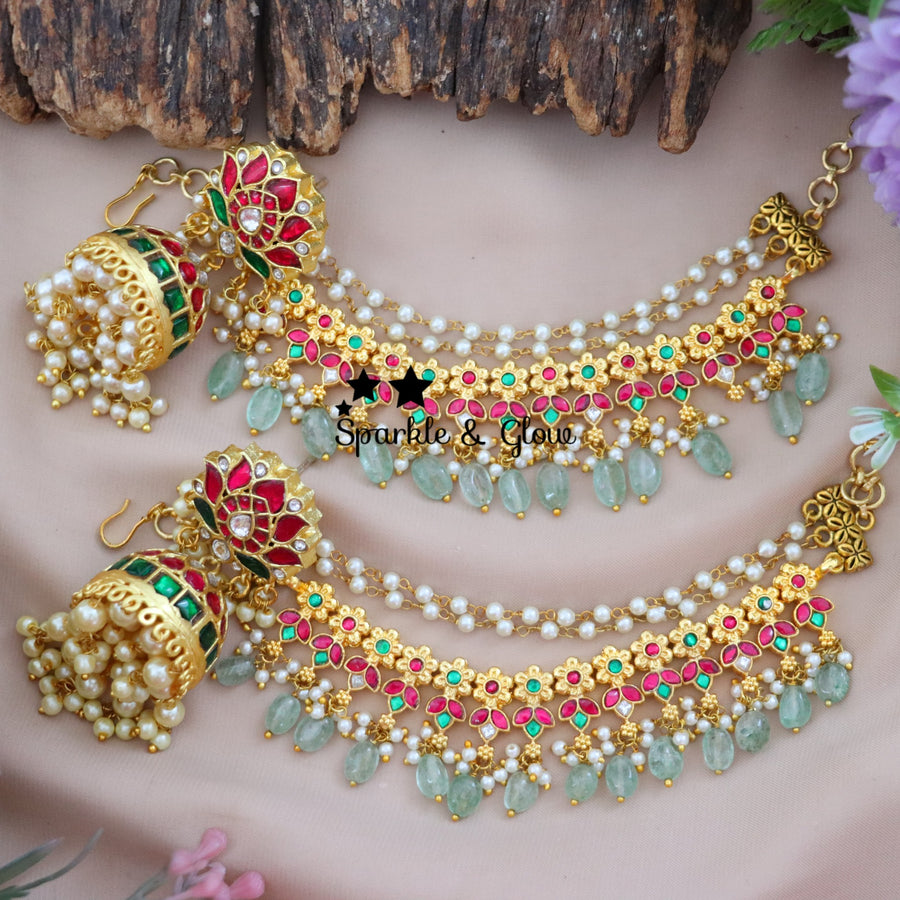 Earrings are pretty… but the ear chain is the real showstopper. 😍
Wedding Season Sale Get 15% discount on sitewide
Get Free Gift Above 10k
Get Free Shipping above 7.5k &30k(Domestic&
International)
Get 7% discount on First Order

1.ID E-6331,EC-23464
2.ID E-2769,EC-18099
3.ID E-23443, EC-818
4.ID E-6298, EC-30697
5.ID E-30625, EC-12538
6.ID E-25695,EC-28329
7.ID E-12803, EC-30212
8.ID E-12105,EC-28330
9. ID E-29349, EC-18776
10.ID E-9111,EC-27925

Visit website to place your order, link in the bio
www.spar