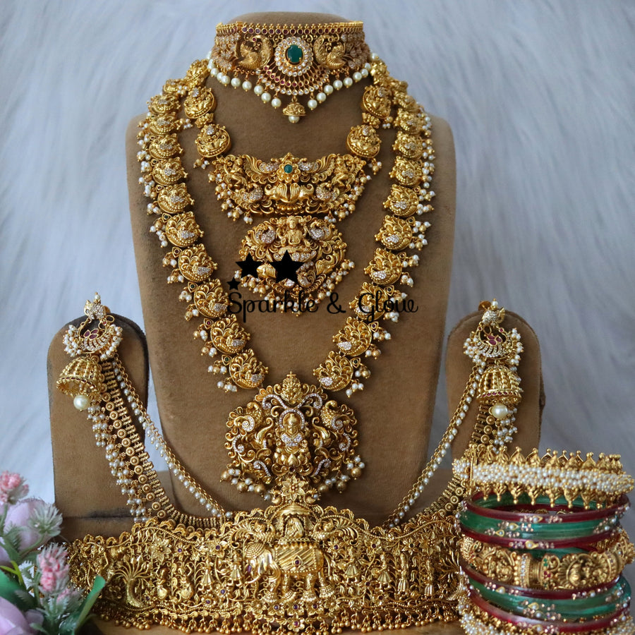 ✨ Every bride deserves a moment that takes everyone's breath away... and this bridal set is exactly that. 👰💖
Wedding Season Sale Get 15% discount on sitewide
Get Free Gift Above 10k
Get Free Shipping above 7.5k &30k(Domestic&
International)
Get 7% discount on First Order
1.ID L-6641,S-8711,E-17101,EC-24320,C-3071,H-8798
2.ID L-13156,C-27612,EC-25502,H-26115
3.ID L-19940,S-8724,C-26102,E-6298,EC-1098,H-31027

Visit website to place your order, link in the bio
www.sparkleandglow.co.in

Note: We don't take o