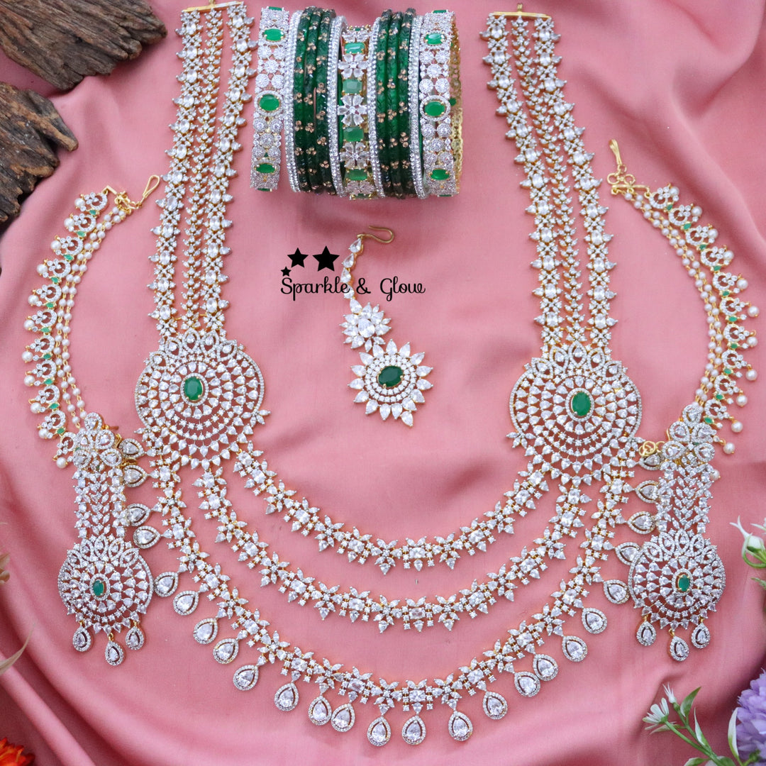 ✨ The Semi Bridal Set Everyone Is Falling in Love With! 💖
Wedding Season Sale Get 15% discount on sitewide
Get Free Gift Above 10k
Get Free Shipping above 7.5k &30k(Domestic&
International)
Get 7% discount on First Order

1.ID 31760_2_4
2.ID 31761_2_4
3.ID 31762_2_4
4.ID 31763_2_4
5.ID L-7902,EC-30802,M-23879,B-31174_2_6,18494_2_2,26882_2_4
6.ID L-22260,EC-30804,M-23879,B-26882_2_4,18494_2_2,30804

Visit website to place your order, link in the bio
www.sparkleandglow.co.in

Note: We don't take orders from 