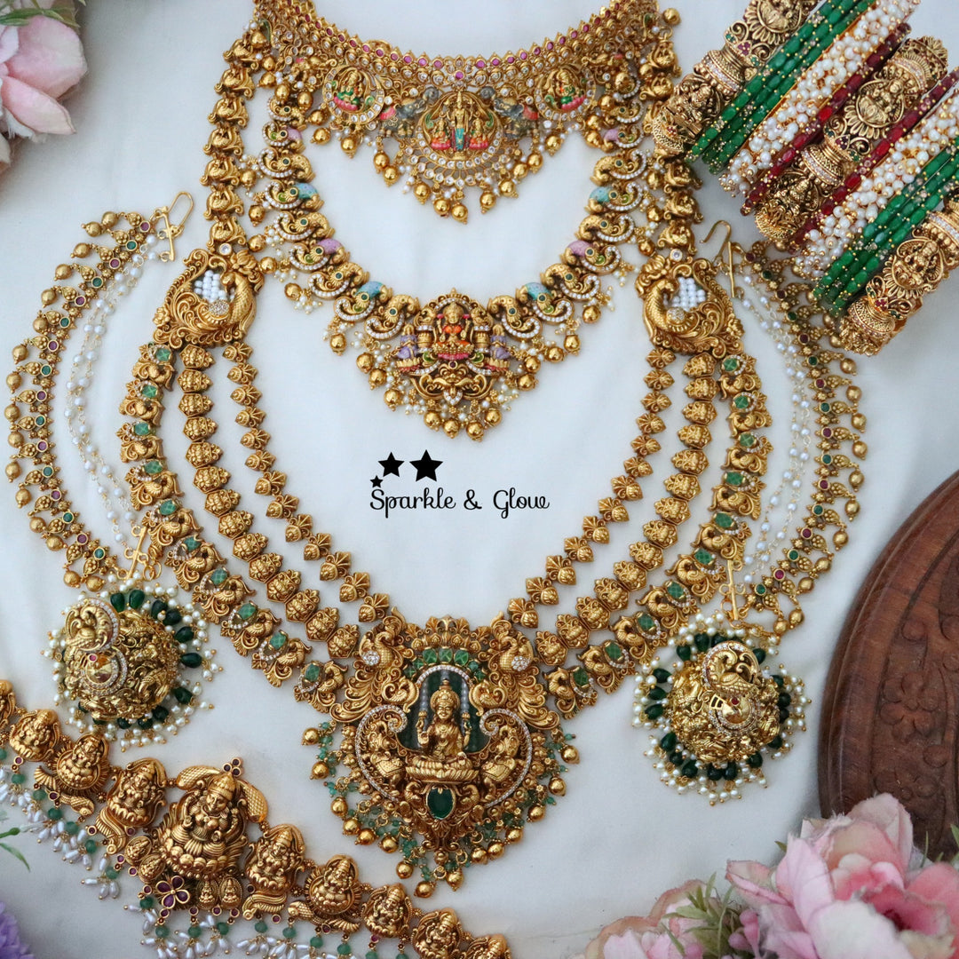 “The bridal set that makes every bride feel like royalty 👑✨”
Wedding Season Sale Get 15% discount on sitewide
Get Free Gift Above 10k
Get Free Shipping above 7.5k &30k(Domestic&
International)
Get 7% discount on First Order
1.ID L-25095,S-24210,C-3063,E-17099,EC-17595,M-25119,H-25100
2.ID L-27178,S-27177,C-26788,E-14539,EC-28103,M-9918,H-15498
3.ID L-26426,S-28562,C-6726,EC-28103,M-15996,H-15496
4.ID L-26508,S-28556,C-3071,E-14539,EC-17595,M-25119,H-25100
5.ID L-27183,S-27182,C-28586,E-23438,EC-23477,M-159