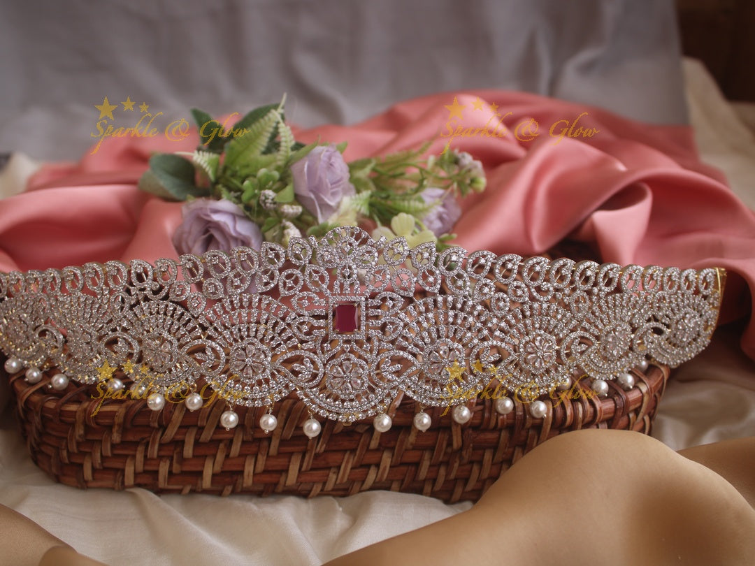 GJ Polish Leaf Peacock Carved Hipbelt – Unique Style