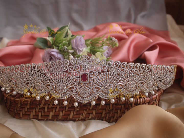 GJ Polish Leaf Peacock Carved Hipbelt – Unique Style