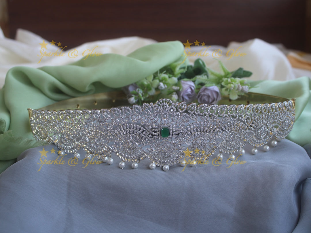 GJ Polish Leaf Peacock Carved Hipbelt – Unique Style