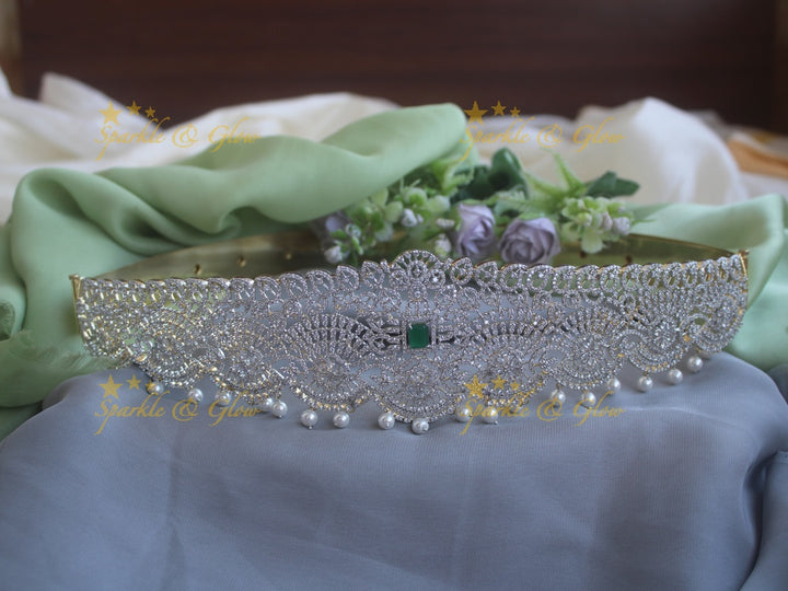 GJ Polish Leaf Peacock Carved Hipbelt – Unique Style