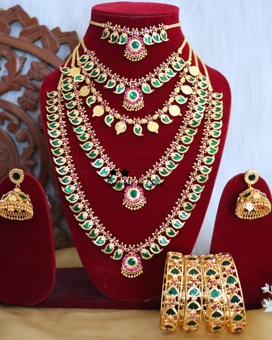 “Your Dream Wedding Look Deserves This Sparkle 💛”
Wedding Season Sale Get 15% discount on sitewide
Get Free Gift Above 10k
Get free Domestic shipping above 2000/- and for international its discounted shipping
Get 7% discount on First Order

1.ID L-19857,17648,S-17662,17617,C-31779,E-17621,B-17677
2.ID L-14092,17640,S-19861,14437,C-31779,E-17627,B-17683
3.ID L-17658,17648,S-19803,14437,C-31779,E-17631,B-17668
4.ID L-14099,14105,S-14111,14094,C-14101,E-17620,B-17683
5.ID L-17657,17648,S-13814,14437,C-31779,E
