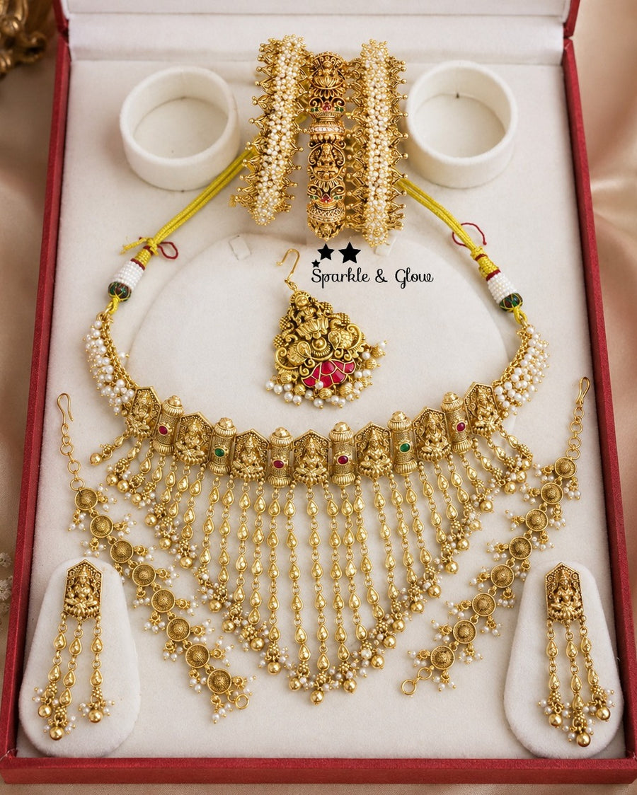👑 "A touch of temple tradition, a whole lot of bridal elegance!"
Wedding Season Sale Get 15% discount on sitewide
Get Free Gift Above 10k
Get free Domestic shipping
above 2000/- and for international its discounted shipping
1. ID C-3669,EC-31697,B-20130,14320
2.ID C-7928,EC-31685,B-23506,M-15996
3.ID C-3082,EC-31687,B-2945,M-24490
4.ID C-26400,EC-19937,B-31740_2_6,14320,M-26402
5.ID C-26788,EC-31706,B-31738_2_4,M-26404
6.ID C-16175,EC-31705,B-2945,23506,M-16118
7.ID C-22698,EC-31706,B-24607,27439_2_4,M-120