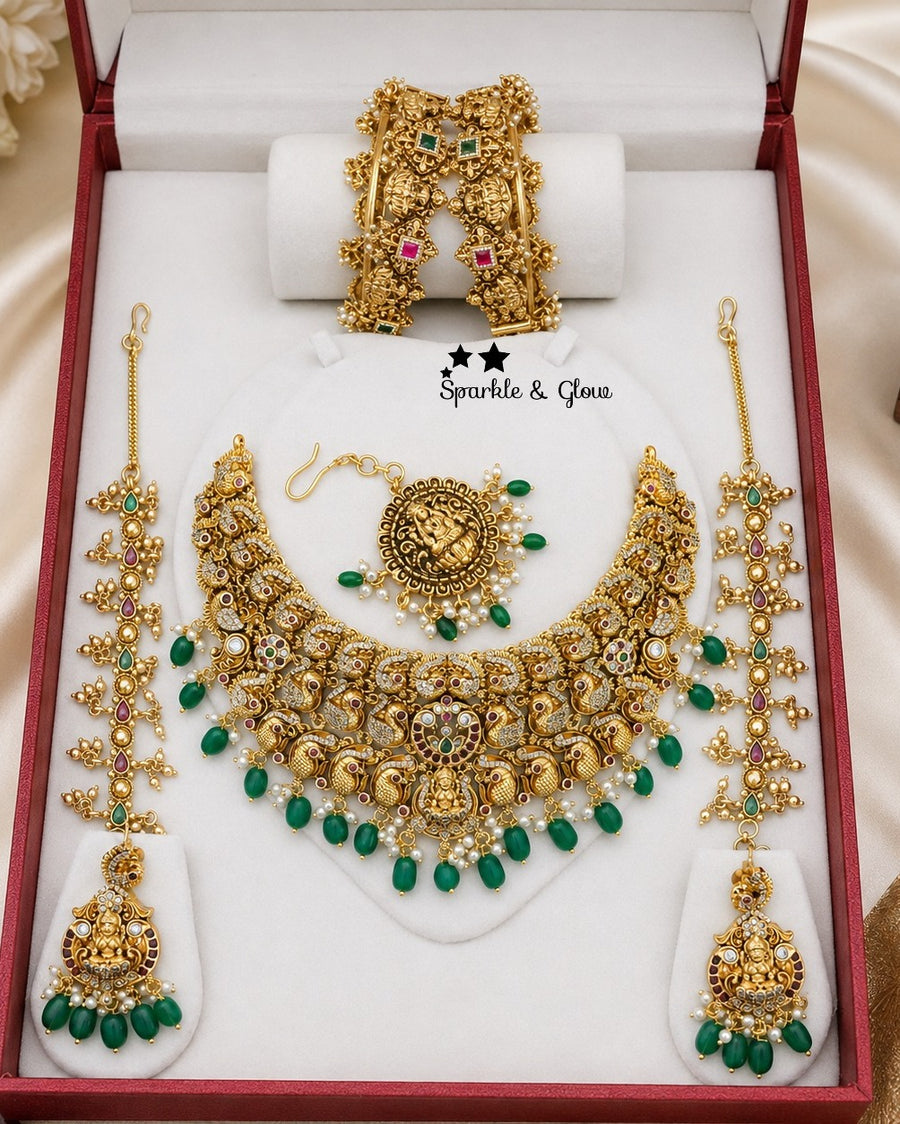 👑 "A touch of temple tradition, a whole lot of bridal elegance!"
Wedding Season Sale Get 15% discount on sitewide
Get Free Gift Above 10k
Get free Domestic shipping
above 2000/- and for international its discounted shipping
1. ID C-3669,EC-31697,B-20130,14320
2.ID C-7928,EC-31685,B-23506,M-15996
3.ID C-3082,EC-31687,B-2945,M-24490
4.ID C-26400,EC-19937,B-31740_2_6,14320,M-26402
5.ID C-26788,EC-31706,B-31738_2_4,M-26404
6.ID C-16175,EC-31705,B-2945,23506,M-16118
7.ID C-22698,EC-31706,B-24607,27439_2_4,M-120