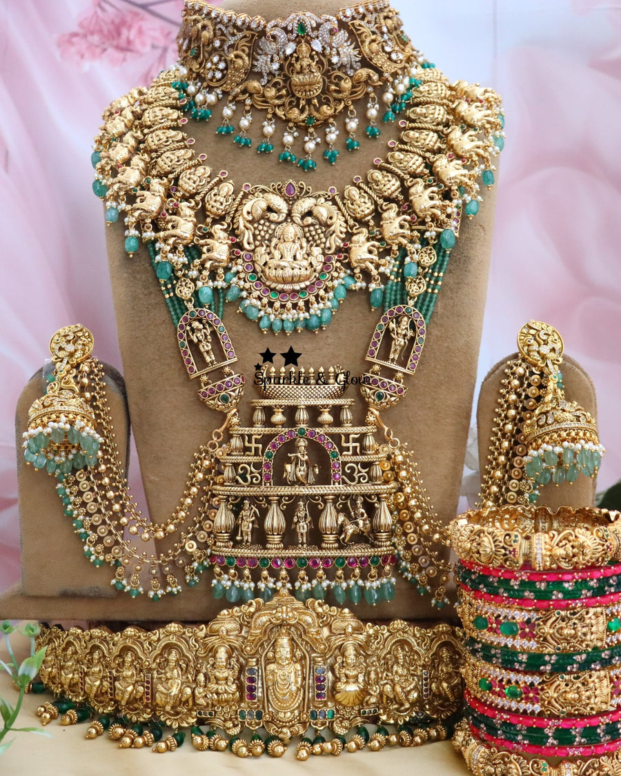 “The temple jewellery every South Indian bride needs! 💛”
Wedding Season Sale Get 15% discount on sitewide
Get Free Gift Above 10k
Get free Domestic shipping
above 2000/- and for international its discounted shipping

1.ID 29350
2.ID 30601
3.ID 30600
4.ID L-30600,S-25643,C-19350,EC-21551,H-27165
5.ID L-13156,S-8780,C-28854,E-17099,EC-27928,H-7427
6.ID L-24211,S-24210,M-25119,E-14539,EC-28332,H-7427
7.ID 30014

Visit website to place your order, link in the bio
www.sparkleandglow.co.in
Note: We don't take or