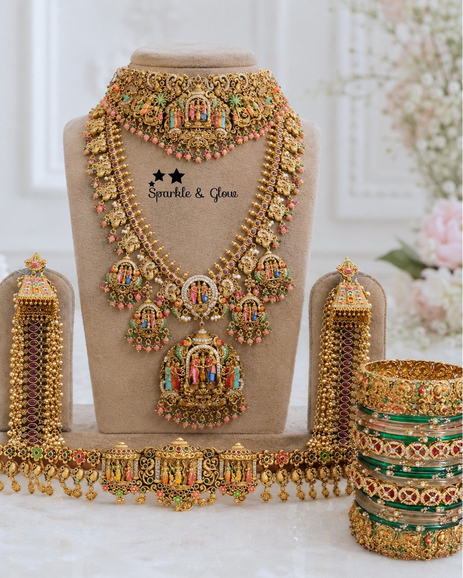 ✨ “A Bridal Temple Set That Turns Every Look Into a Divine Celebration!”
Wedding Season Sale Get 15% discount on sitewide
Get Free Gift Above 10k
Get free Domestic shipping
above 2000/- and for international its discounted shipping
1.ID 32578
2.ID 32577
3.ID 32468
4.ID 32579
5.ID L-25644,C-19350,E-15454,EC-27981,H-5963
6.ID L-26399,C-26400,E-28190,EC-25916,H-28601
7.ID 32467
8.ID 32469
9.ID L-15021,C-27612,E-31449,EC-9522,H-30296
10.ID L-26786,C-28416,E-29555,EC-31702,H-24622

visit website to place your or