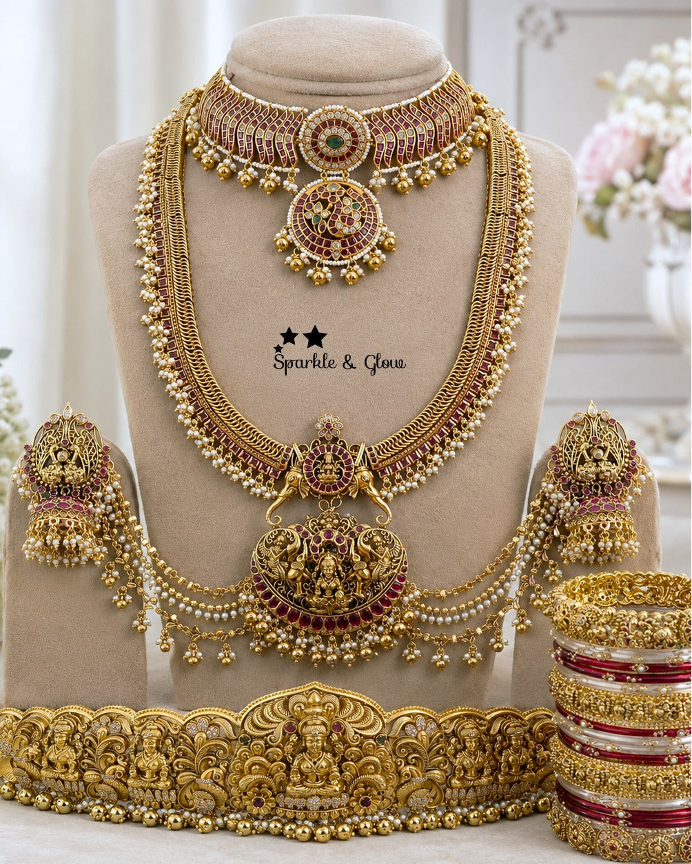 ✨ “A Bridal Temple Set That Turns Every Look Into a Divine Celebration!”
Wedding Season Sale Get 15% discount on sitewide
Get Free Gift Above 10k
Get free Domestic shipping
above 2000/- and for international its discounted shipping
1.ID 32578
2.ID 32577
3.ID 32468
4.ID 32579
5.ID L-25644,C-19350,E-15454,EC-27981,H-5963
6.ID L-26399,C-26400,E-28190,EC-25916,H-28601
7.ID 32467
8.ID 32469
9.ID L-15021,C-27612,E-31449,EC-9522,H-30296
10.ID L-26786,C-28416,E-29555,EC-31702,H-24622

visit website to place your or
